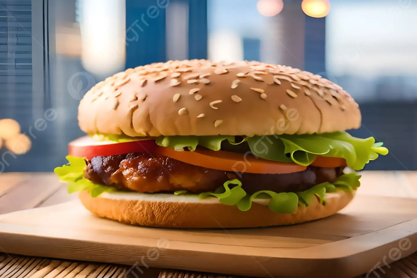 برجر - وجبة برجر دجاج