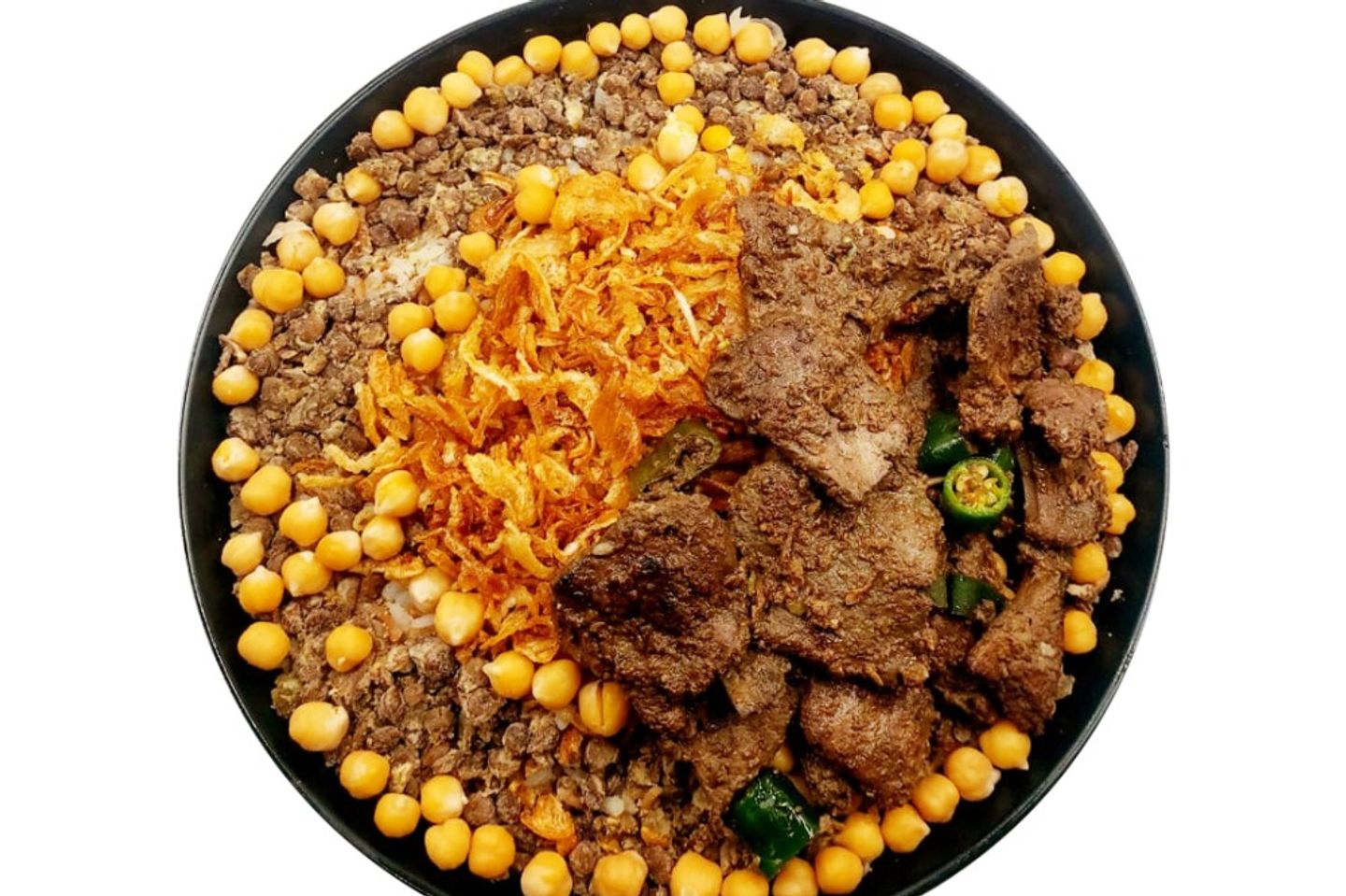 كشري بالكبدة - صغير