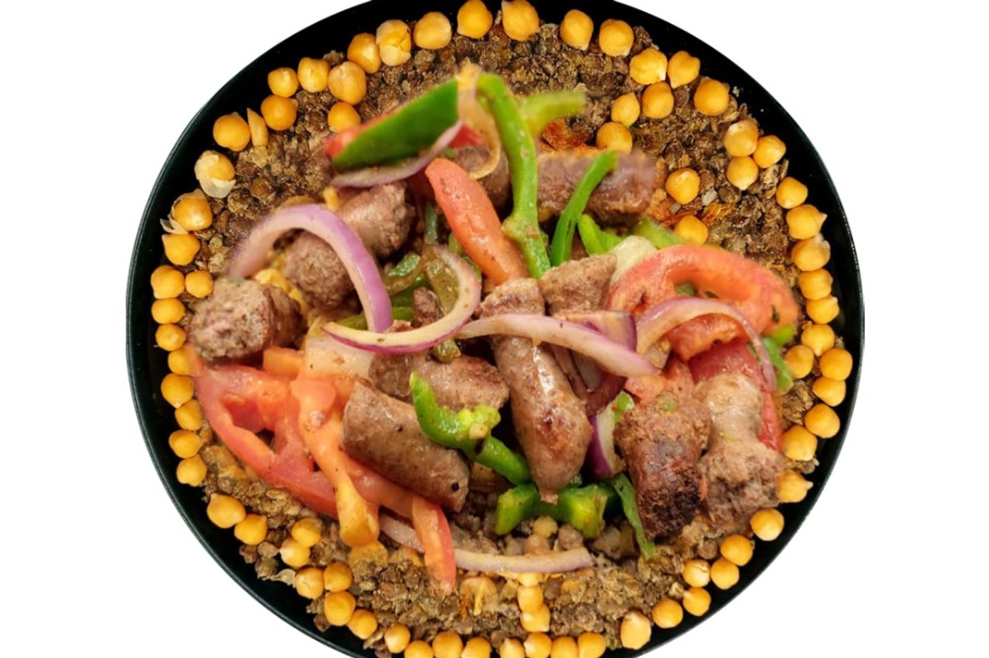 كشرى بالسجق  - صغير