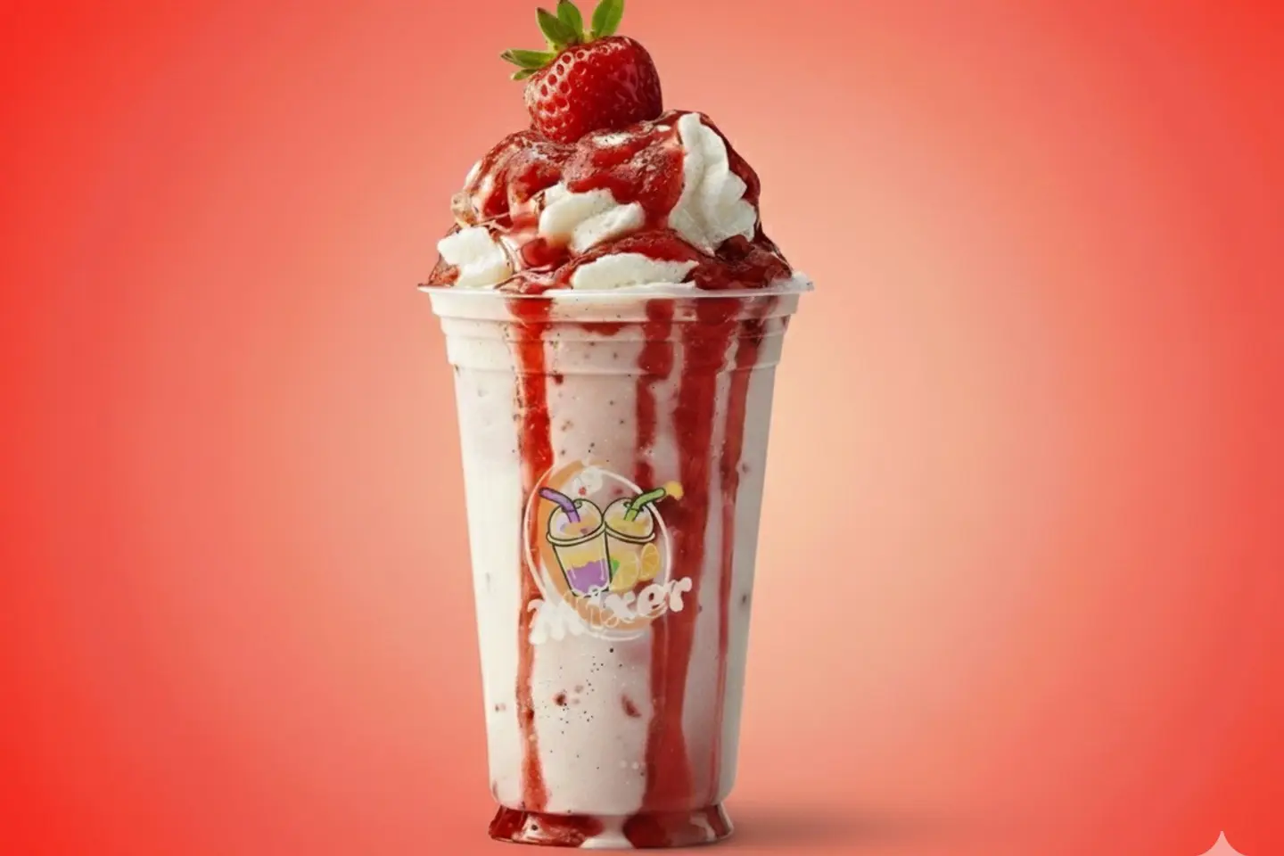 Strawberry Milkshake - Medium