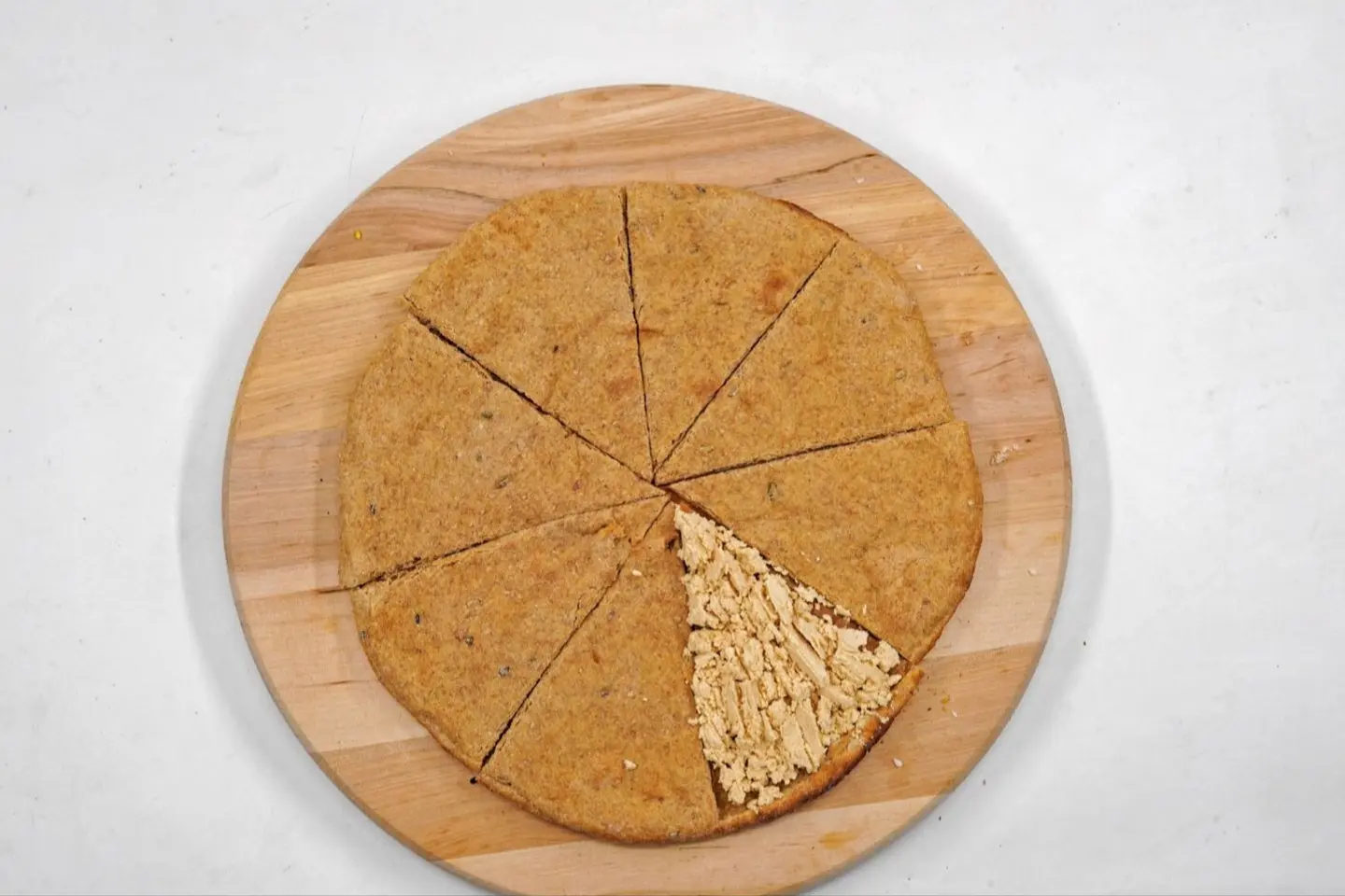 Kiri Cheese And Tahini Pie - Kiri Cheese And Tahini Pie