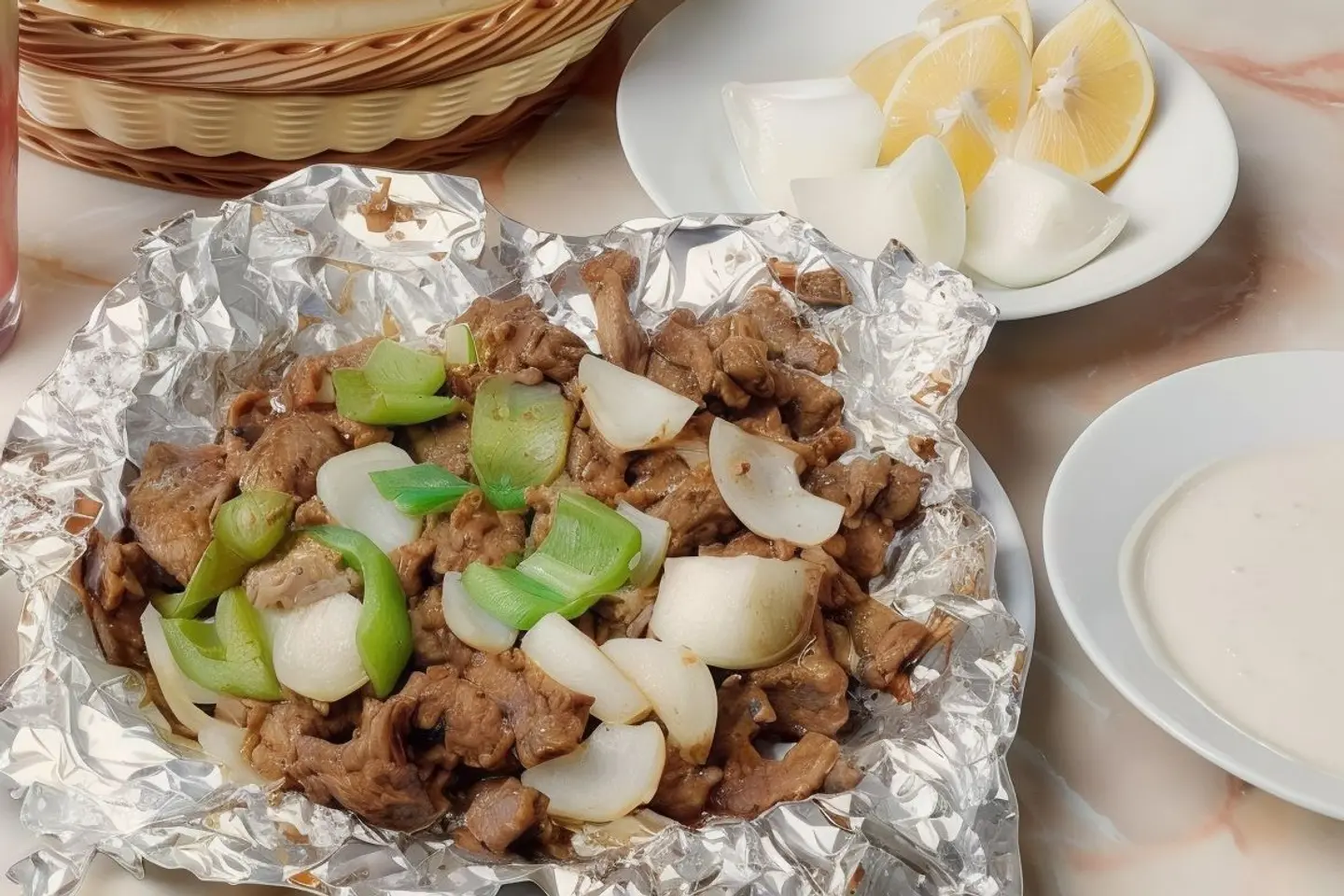 سيريه دجاج مدفون  - نفر