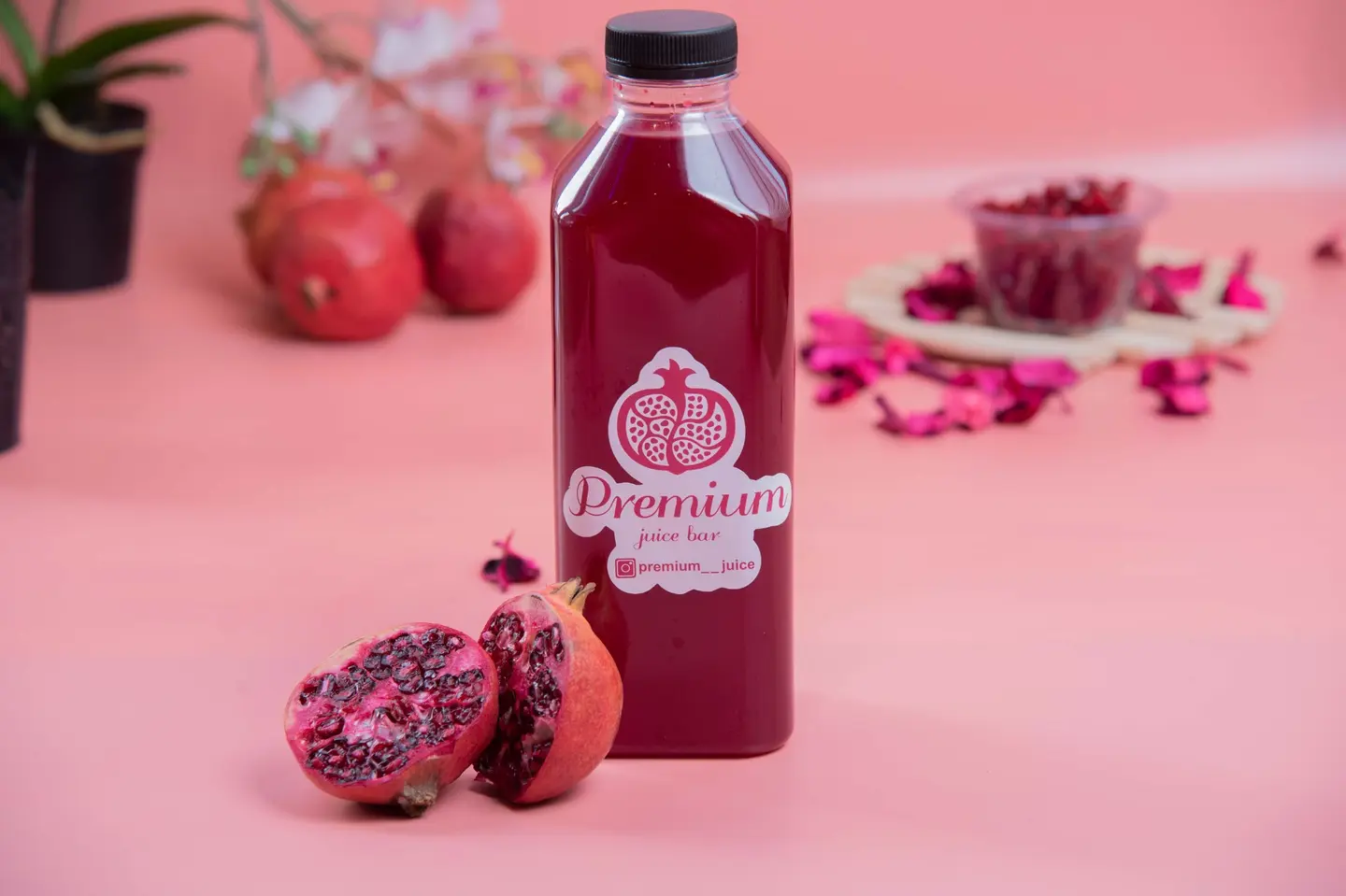 عصير رمان - وسط