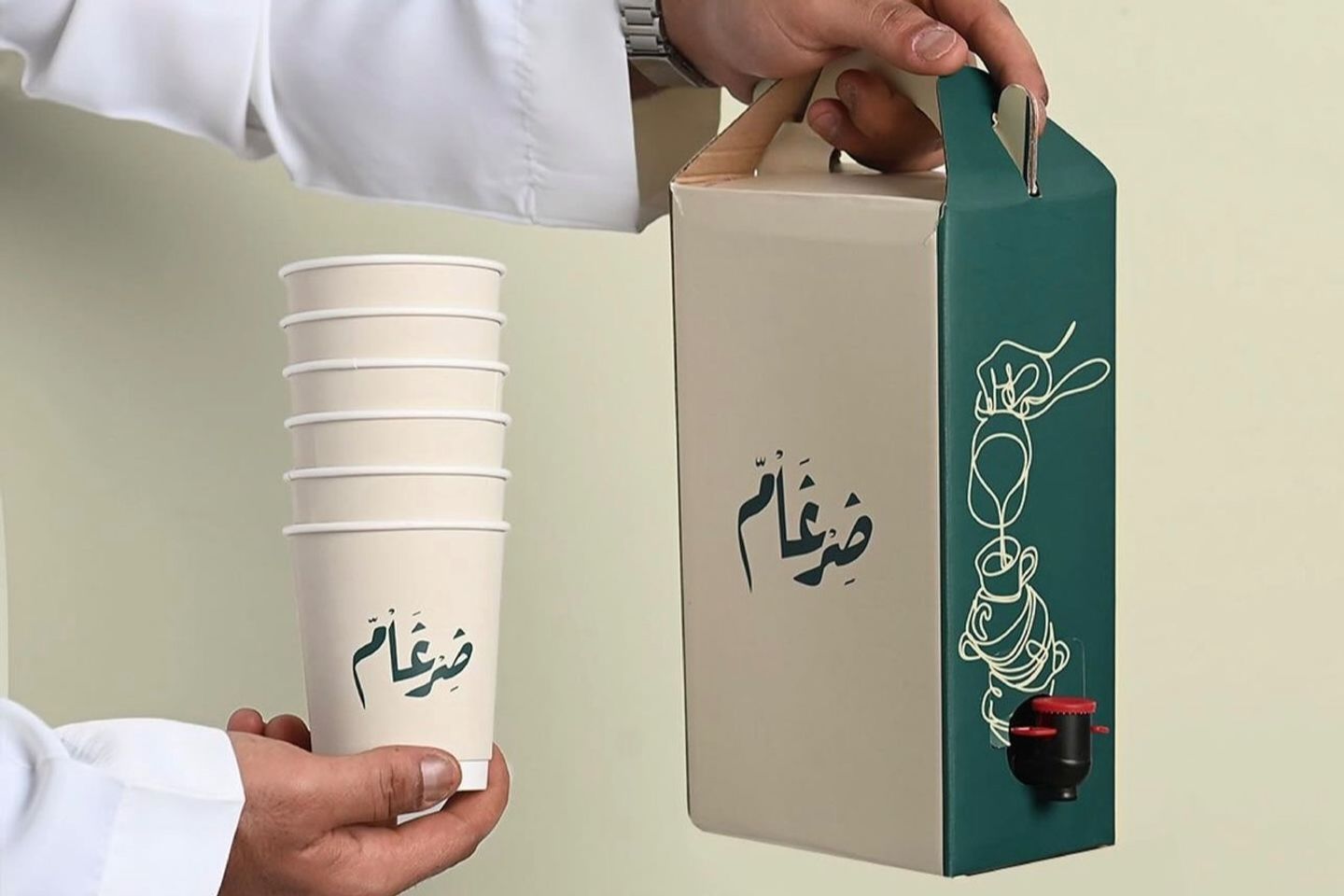 بوكس القهوة العائلي بارد - مزيج ضرغام