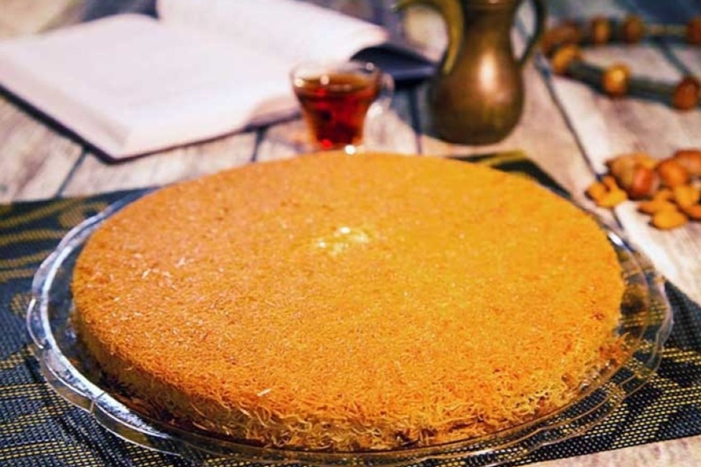 كنافه ساده - وسط