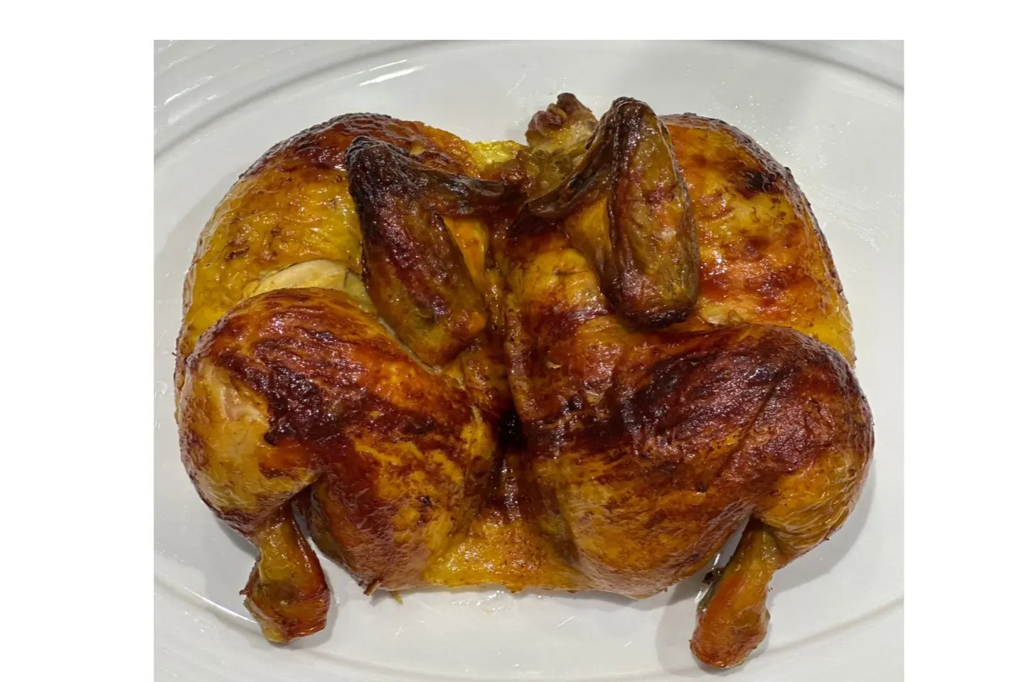 دجاج شواية سادة - دجاج مظبي ساده-نص حبة دجاج