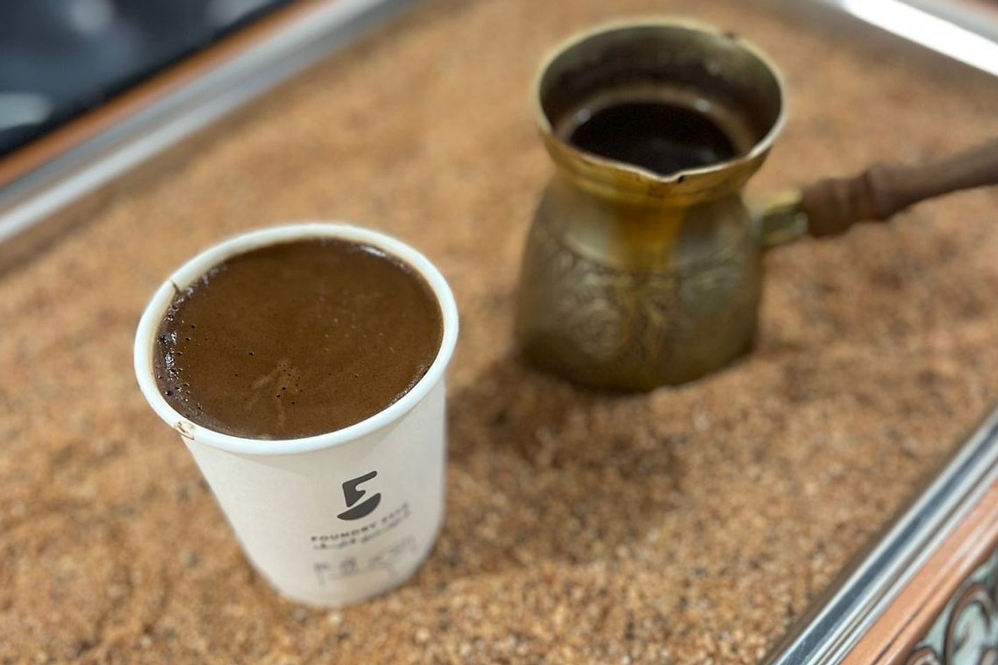 قهوة تركية  - كبير