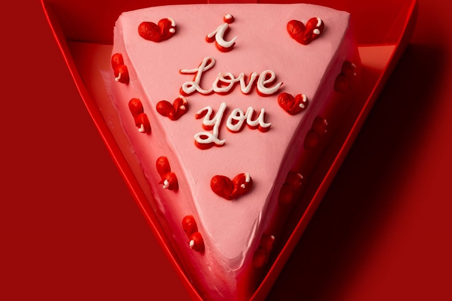 Triangle Cake Valentine B - Rocher