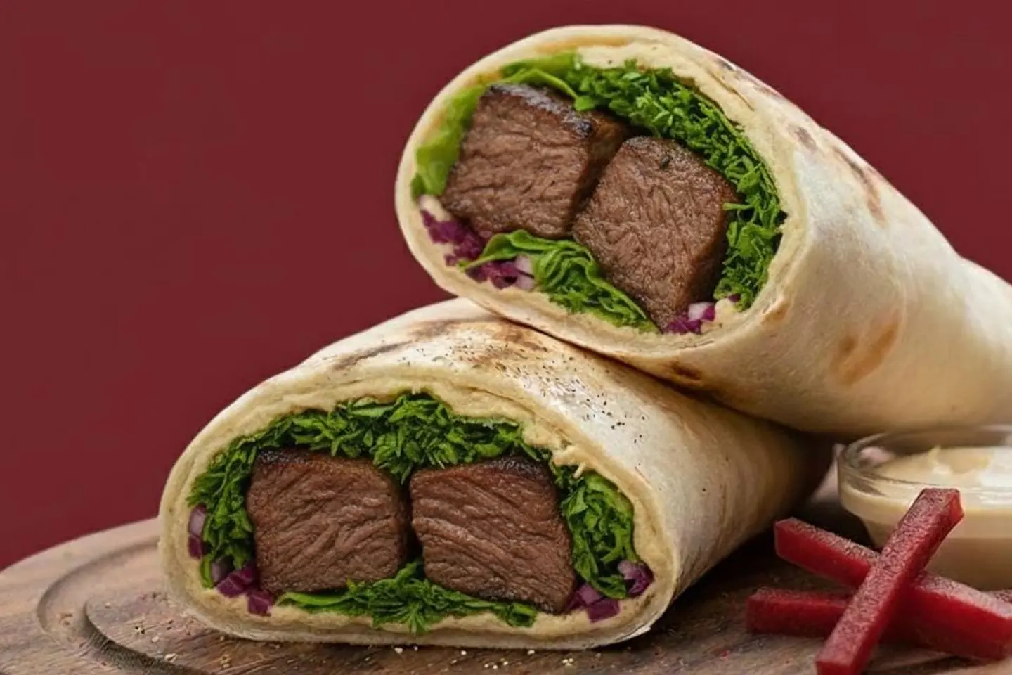 سنادويش اوصال لحم - صغير