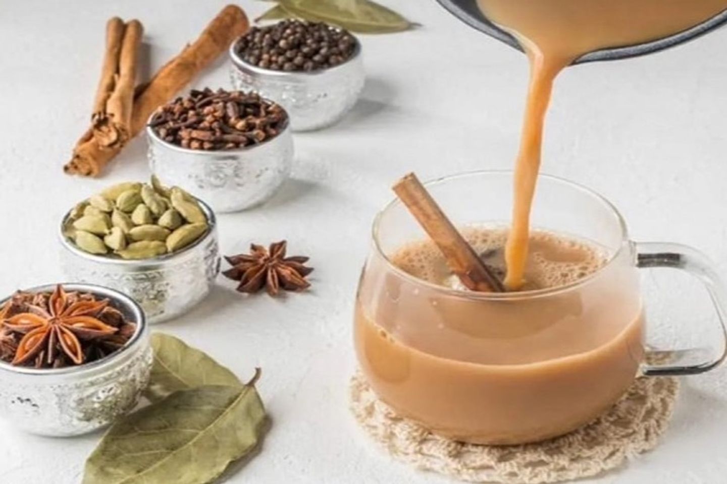 شاي كرك - وسط
