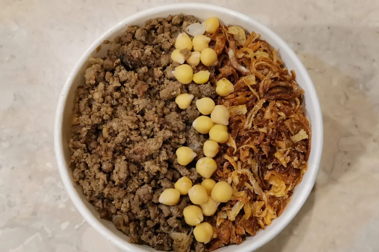 Koshari With Minced Meat - Small