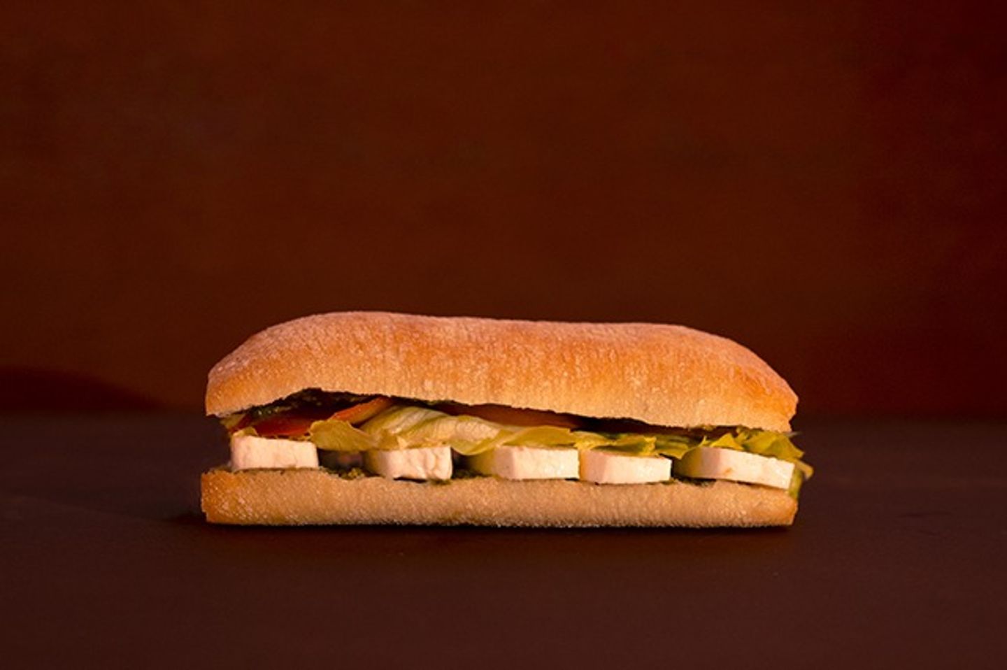 Kashkaval Cheese Sandwich - Dark Ciabatta 160g