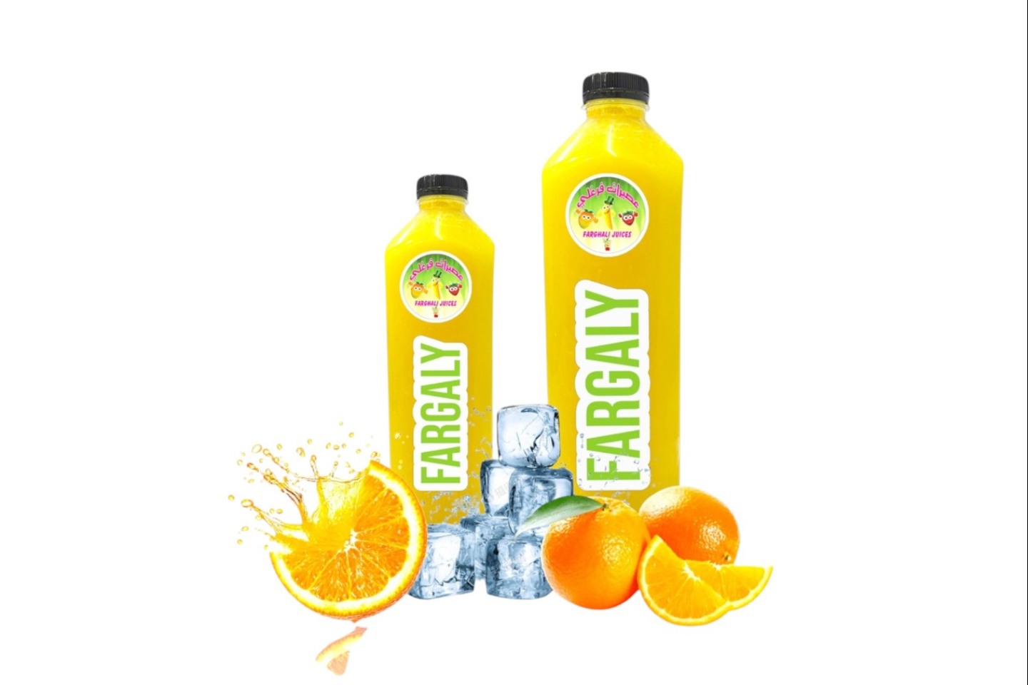 عصير برتقال طبيعي - جالون لتر