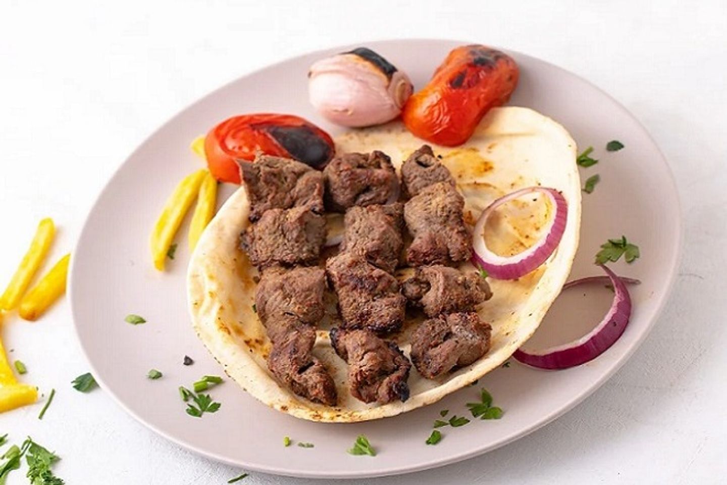 Meat Awsal - Three Skewers Of Meat