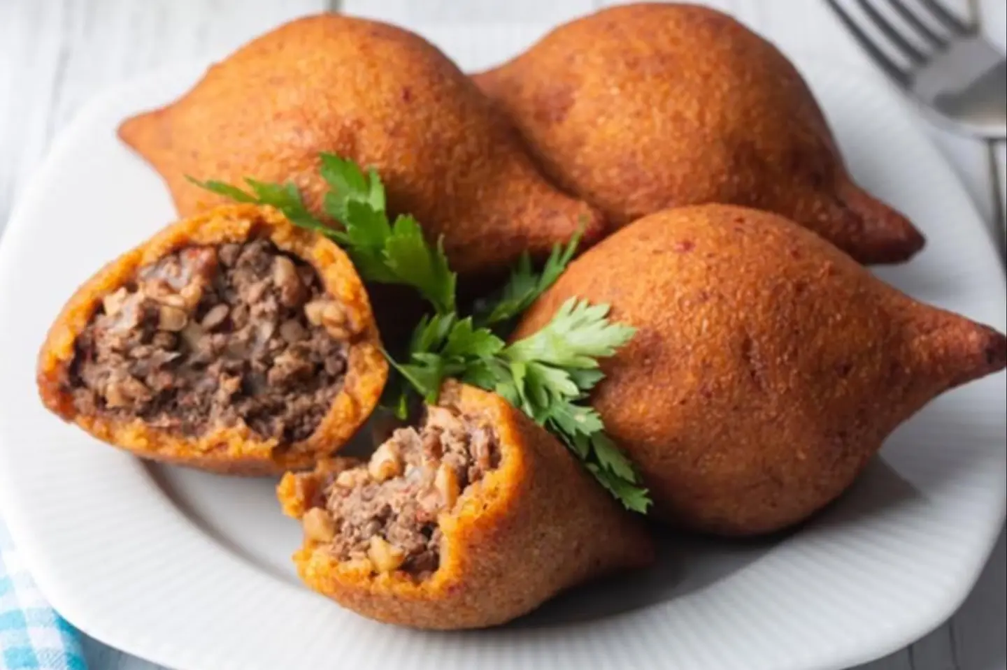 كبة مقلية - كبة خمس حبات