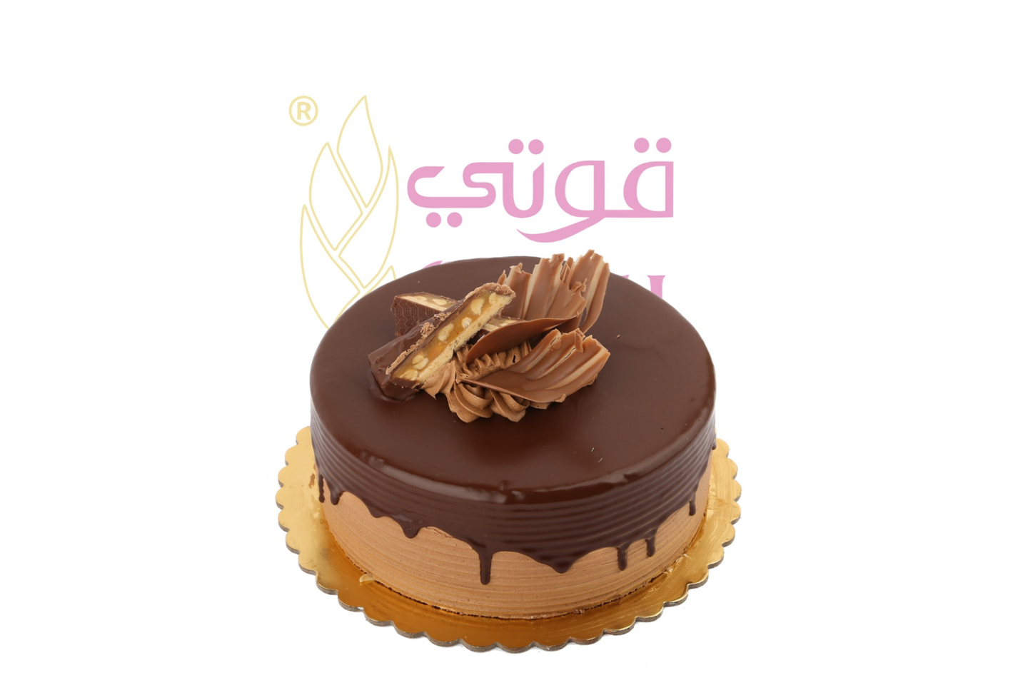 كيك سنيكرز دائري - صغير