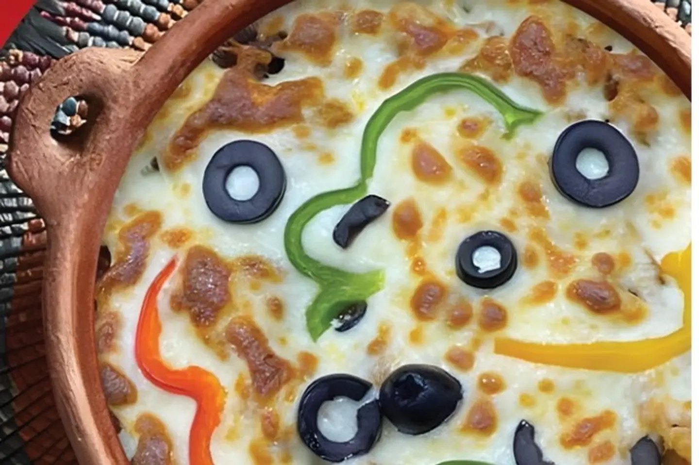 طاجن بالدجاج والخضار والموزاريلا - طاجن باللحم والخضار والموزاريلا