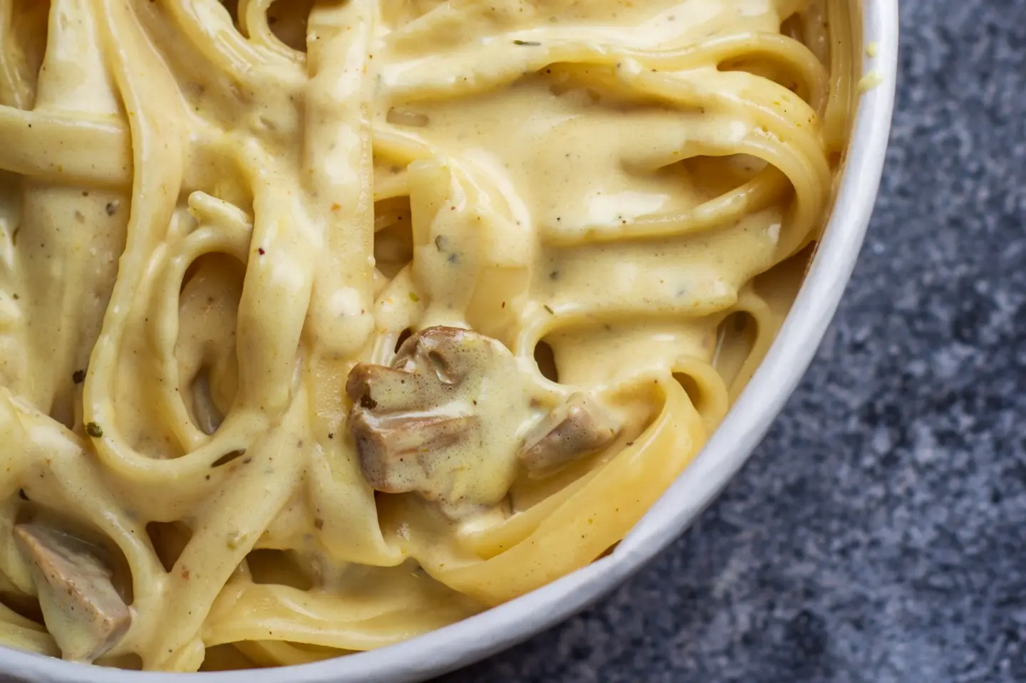 Mushroom Fettuccine - Smool