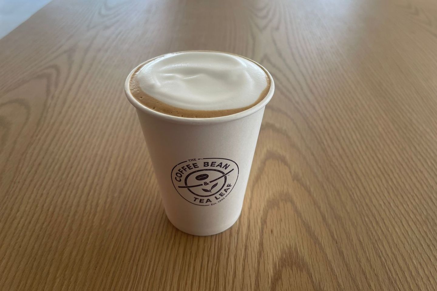 Hot Coconut Latte - Small