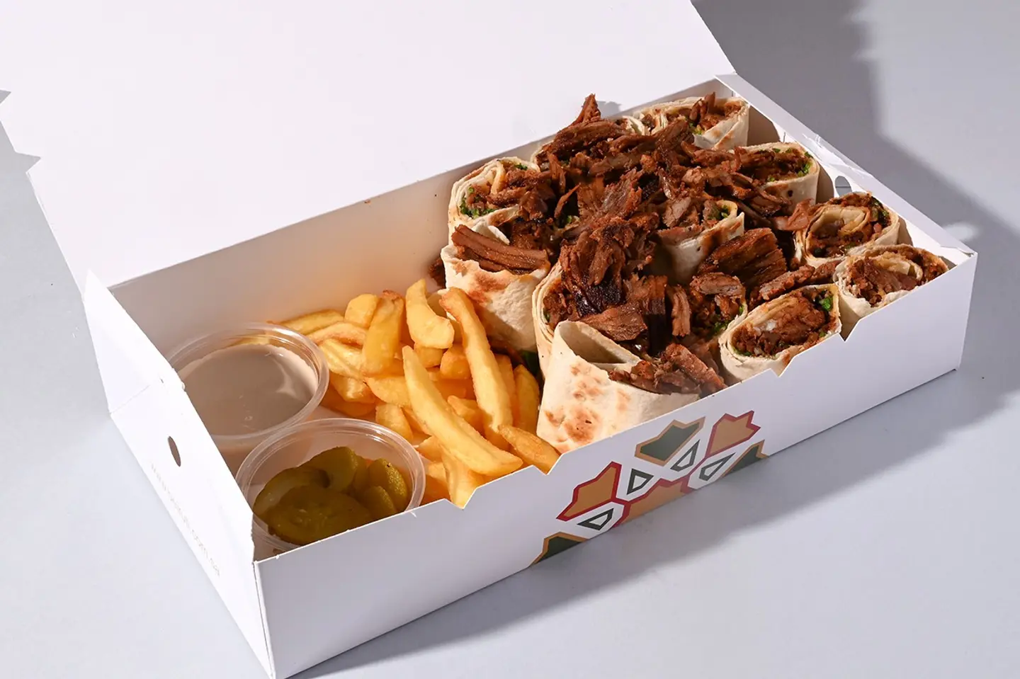 Arabic Meat Shawarma Plate - Med