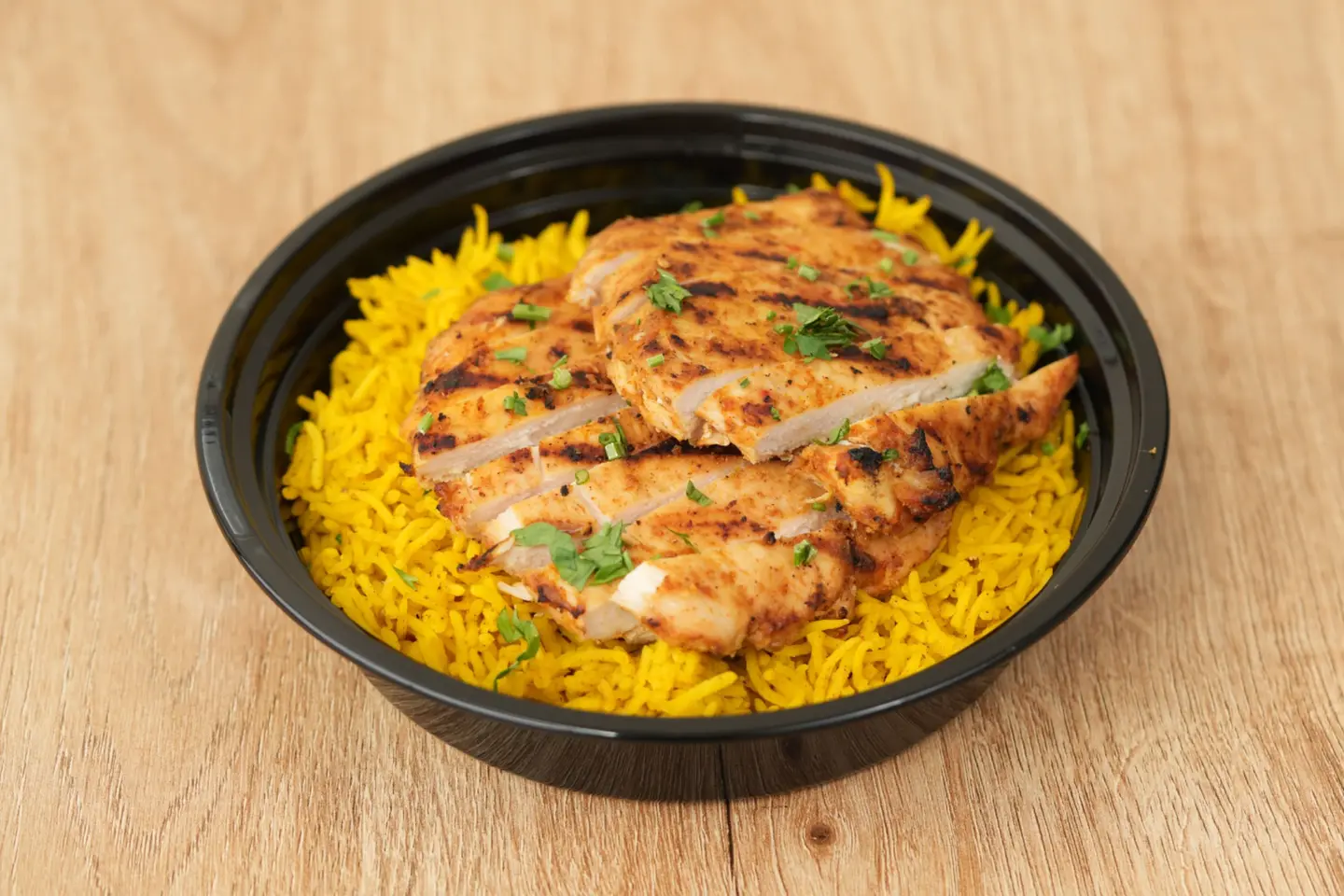 دجاج مشوي مع الأرز - 100 جرام