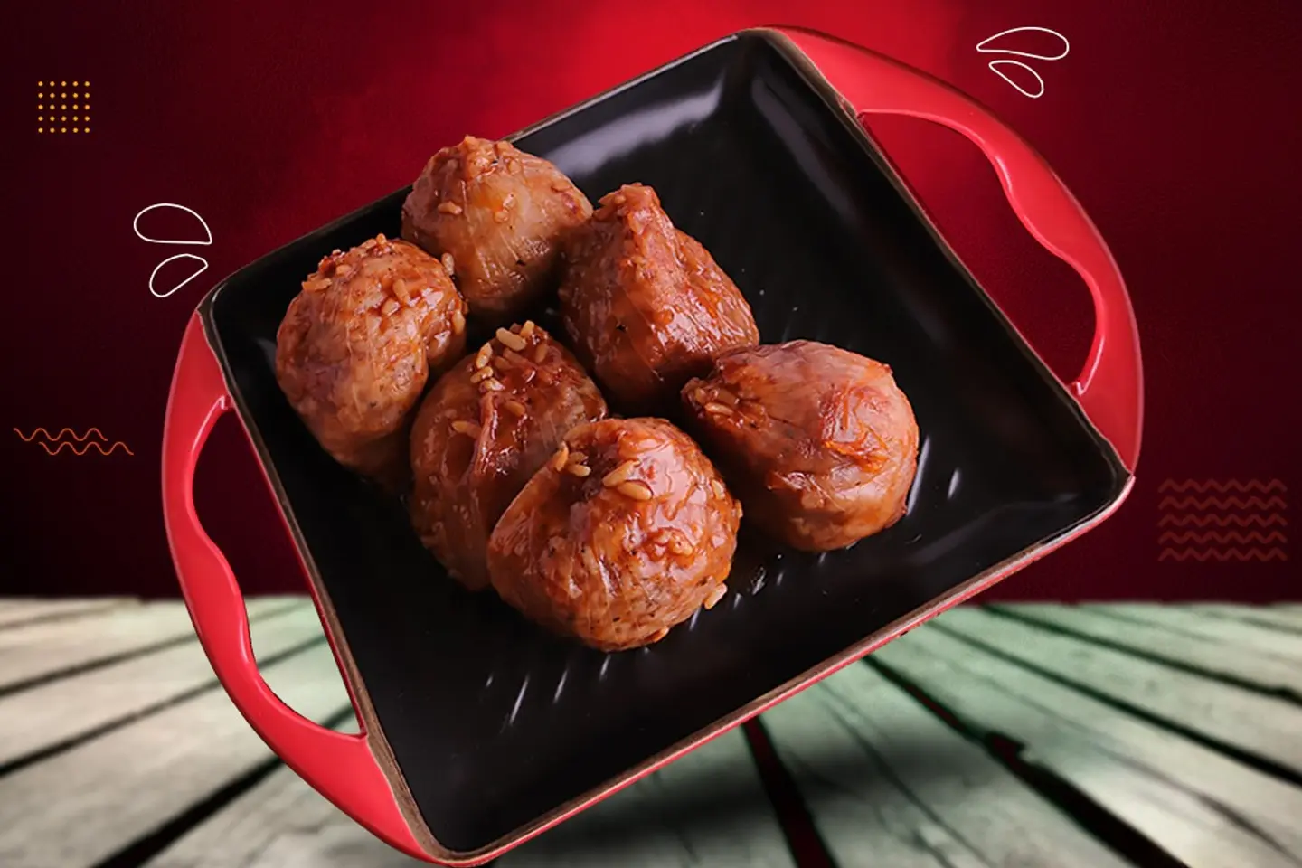 Stuffed Onions - Small   4 Pcs