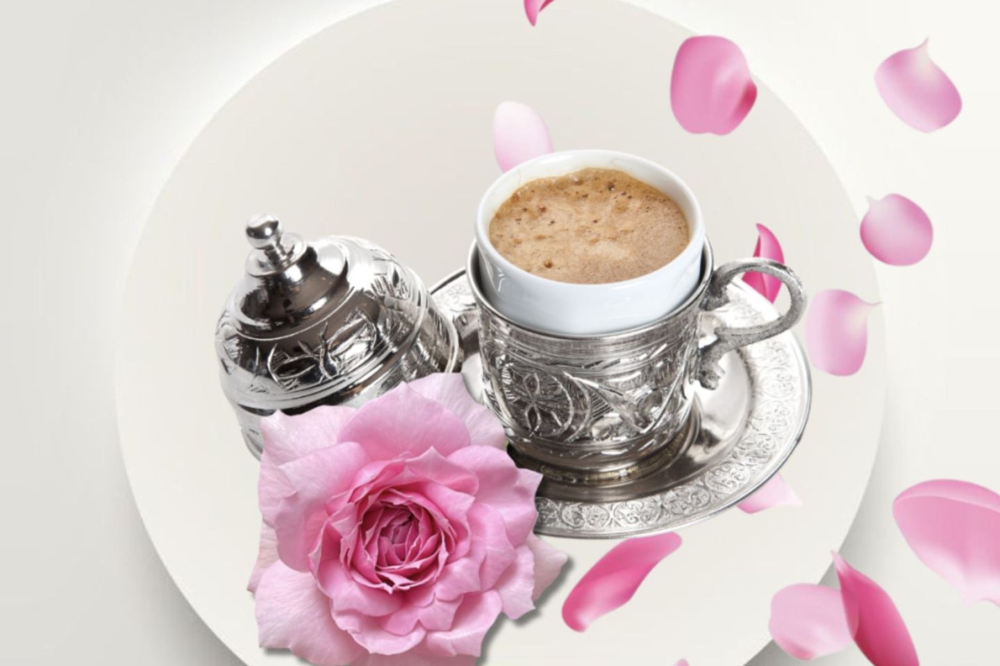 Turkish Coffee With Roses - 1kg