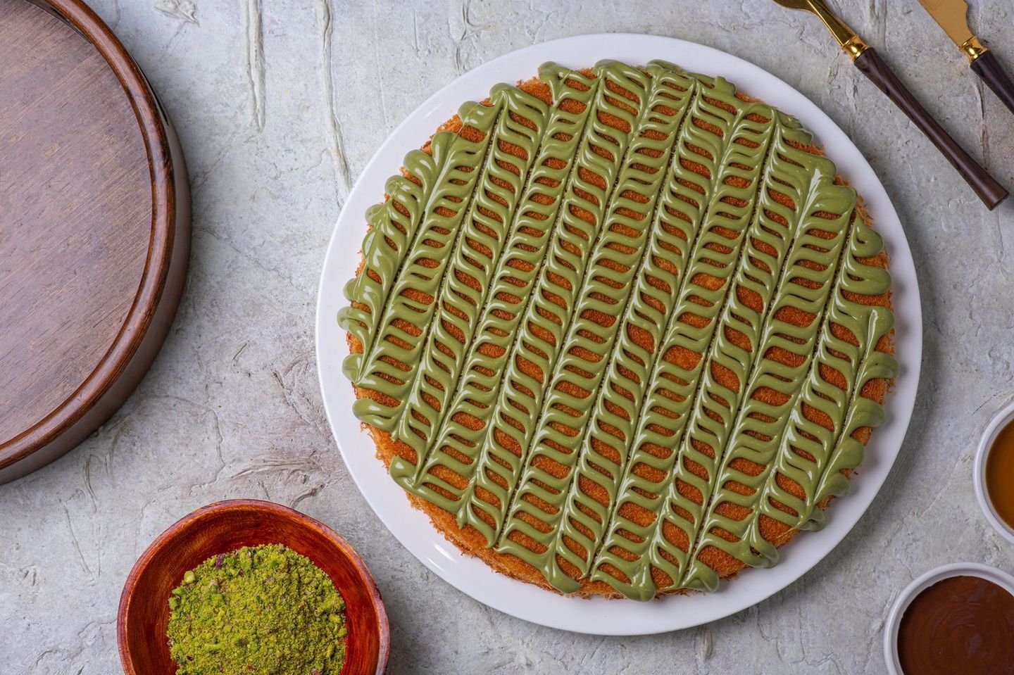 Pistachio Kunafah  - Mini
