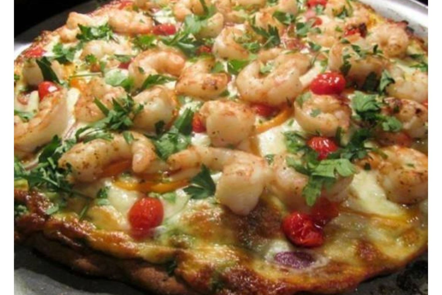 فطيرة بالجمبري - صغير