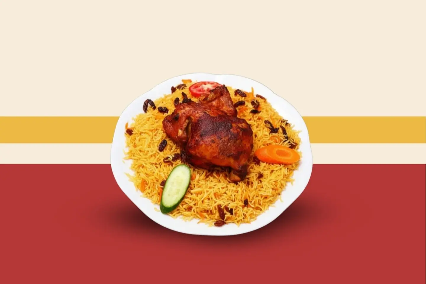 Fresh Shawaya Chicken With Rice - Quarter Grilled Chicken   With Rice