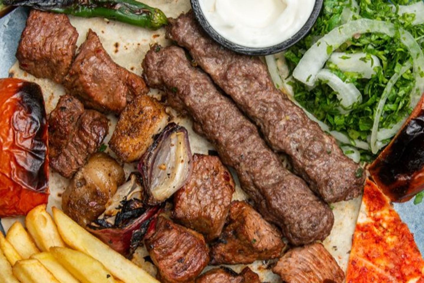 مشكل لحم  - صغير