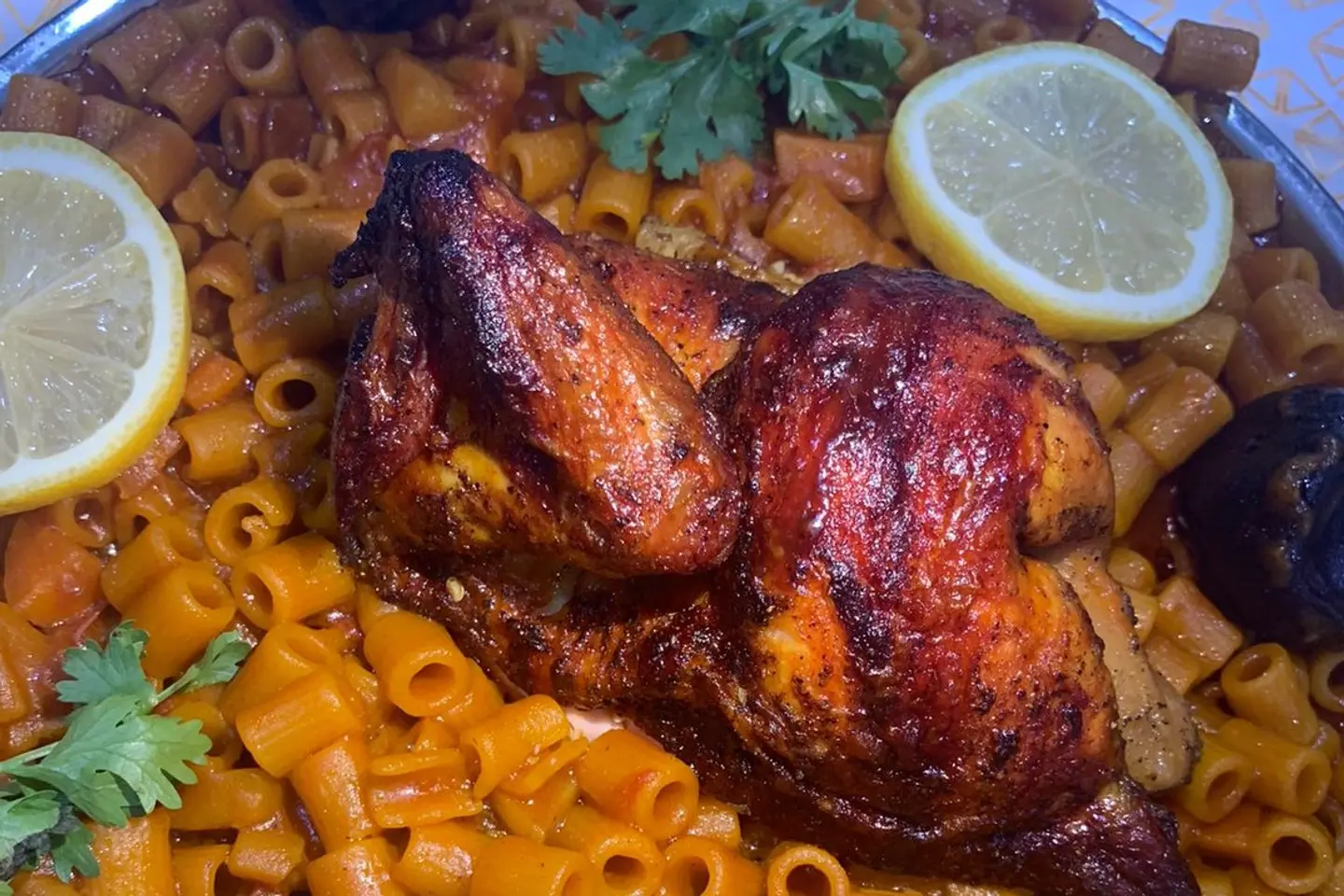 Makrona With Chicken - Full Makrona With Chicken