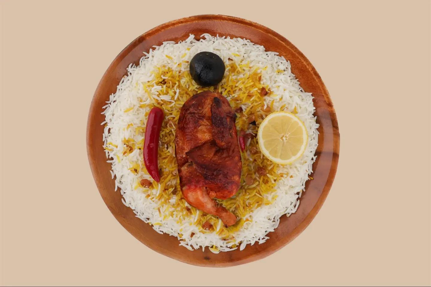 دجاج شوايه - نص دجاجة