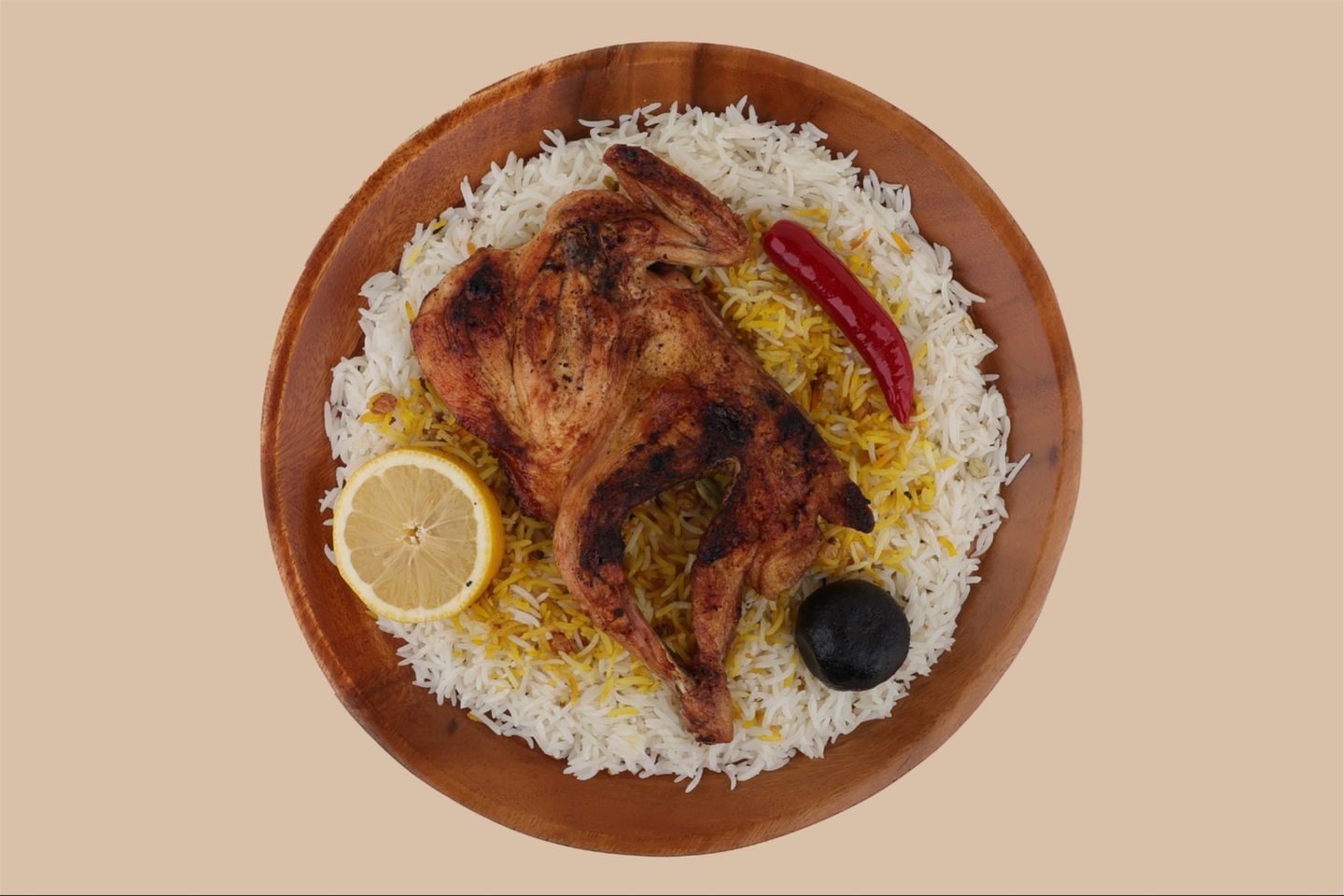 دجاج مظبي - نص دجاجة