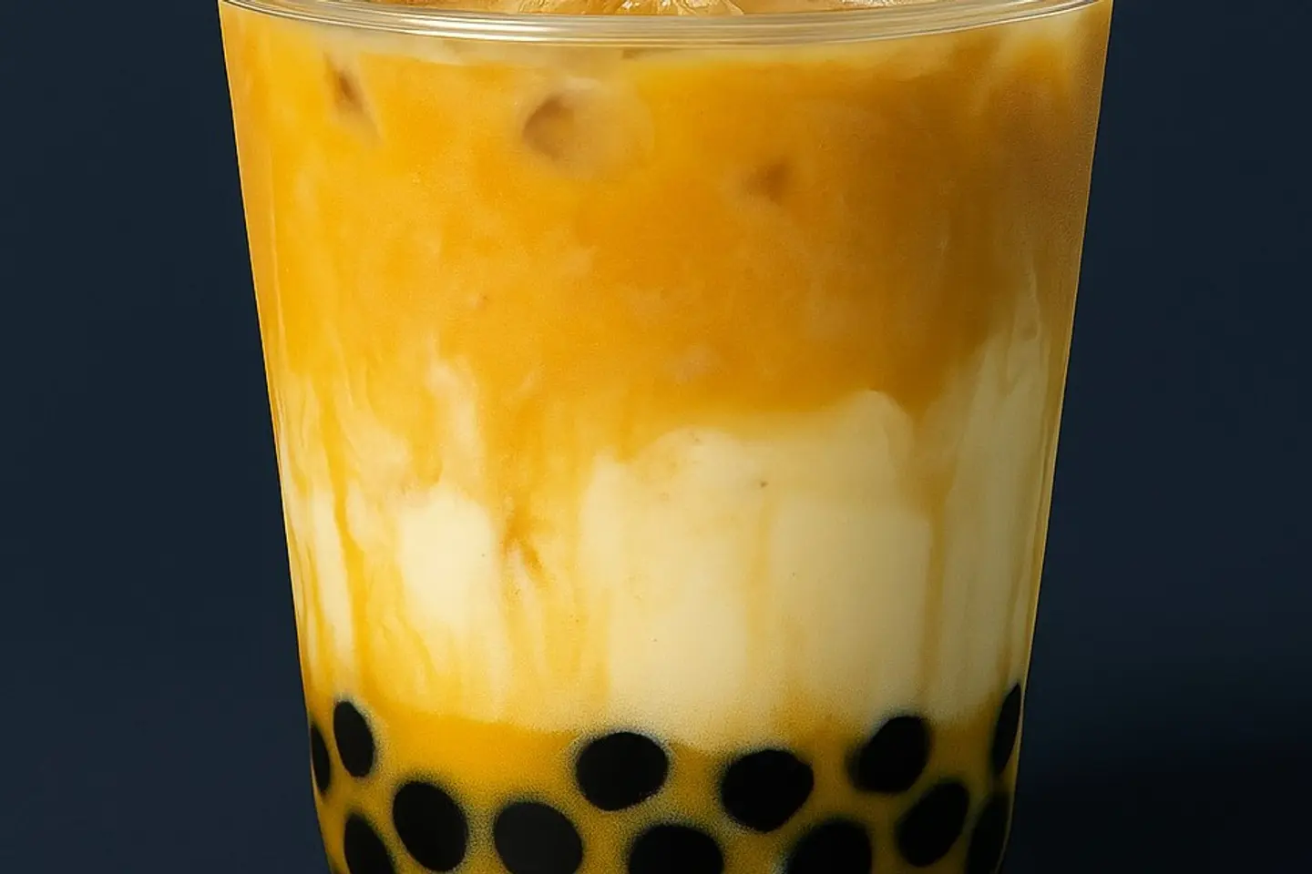 شاي حليب فاكهة الباشن فروت - كبير جدا