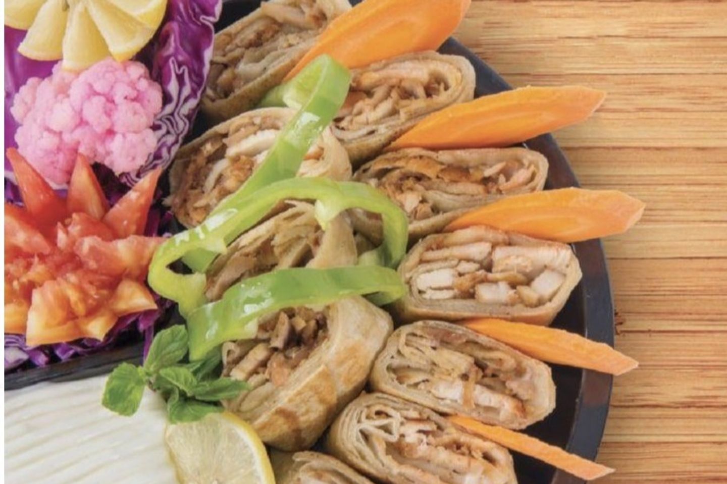 Arabic Chicken Shawarma -  Single Arabic Chicken Shawarma