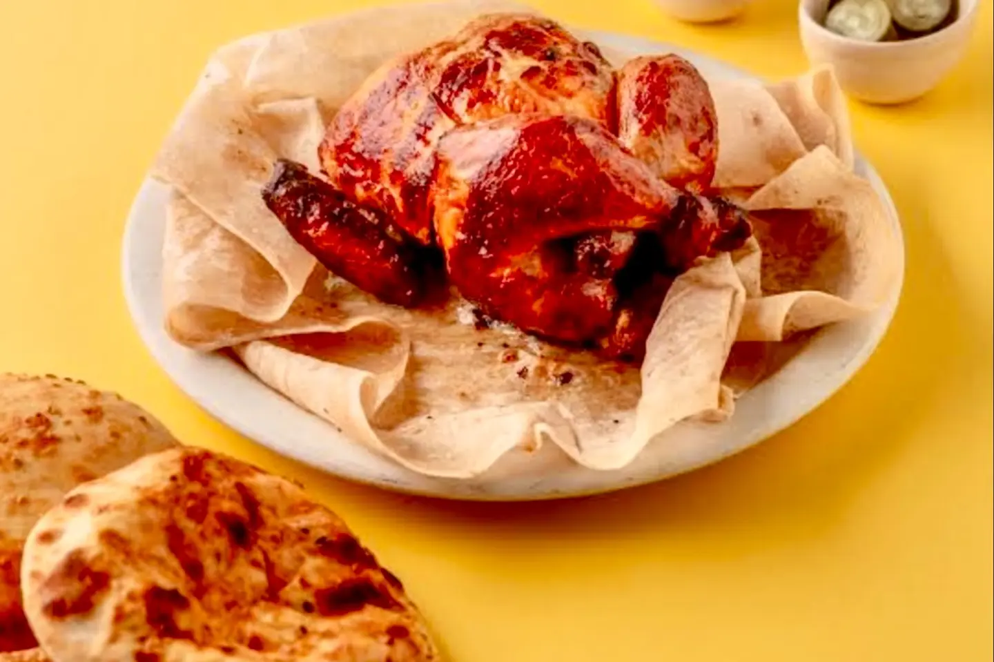 دجاج طازج شواية سادة - ربع دجاجة