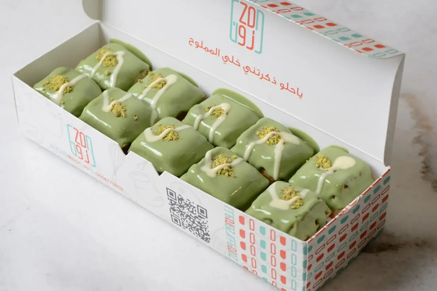 Waffel Mini Pistachio - 10 Pic