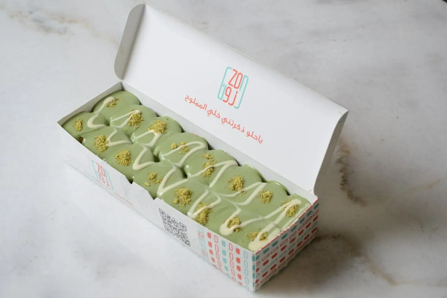 Crepe Roll Pistachio - Small