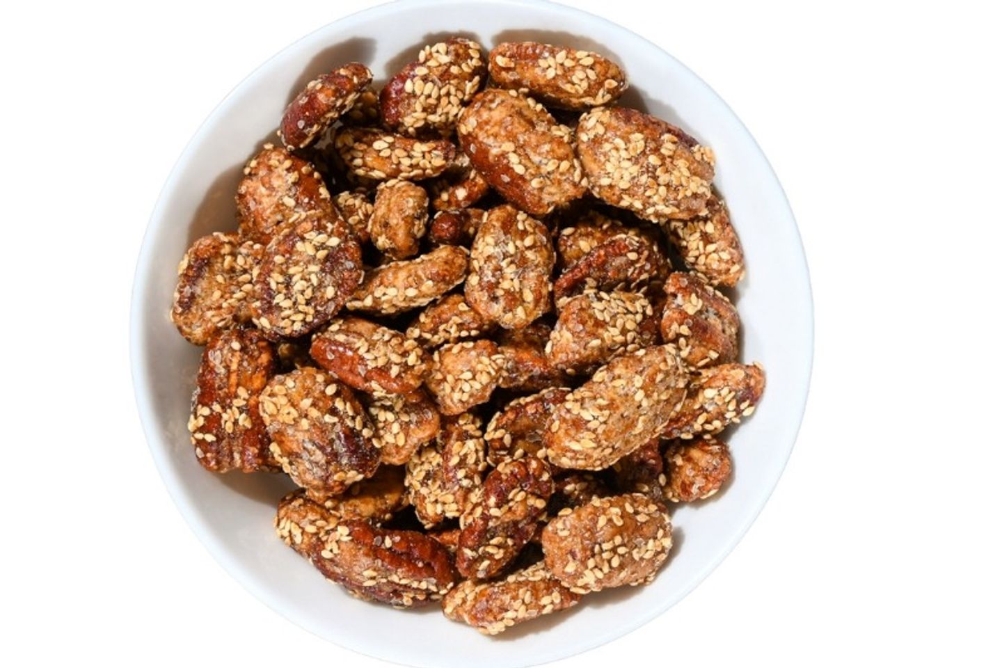 بيكان مكرمل بالسمسم - ربع كيلو