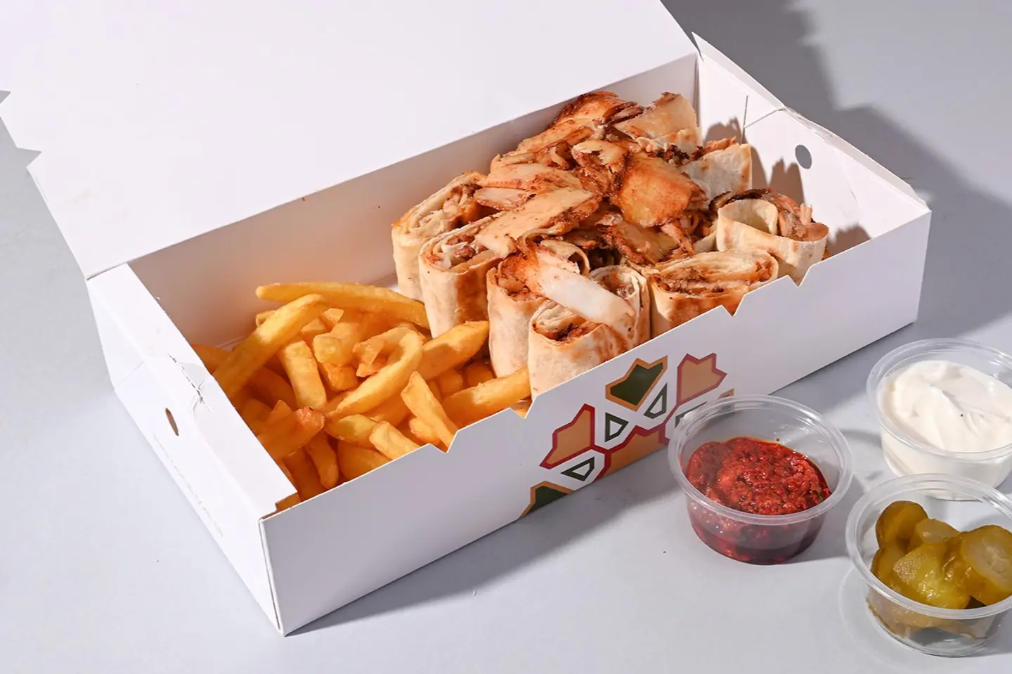 Arabic Chicken Shawarma Plate - Med