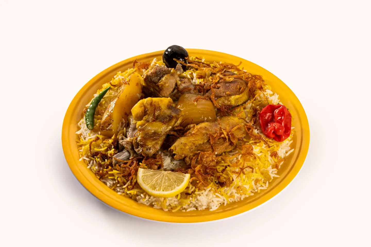 لحم مدفون - رز شعبي