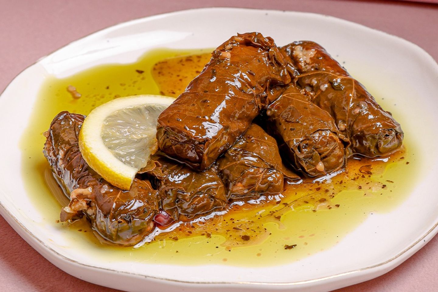 Lemon Grape Leaves - 6 Pieces