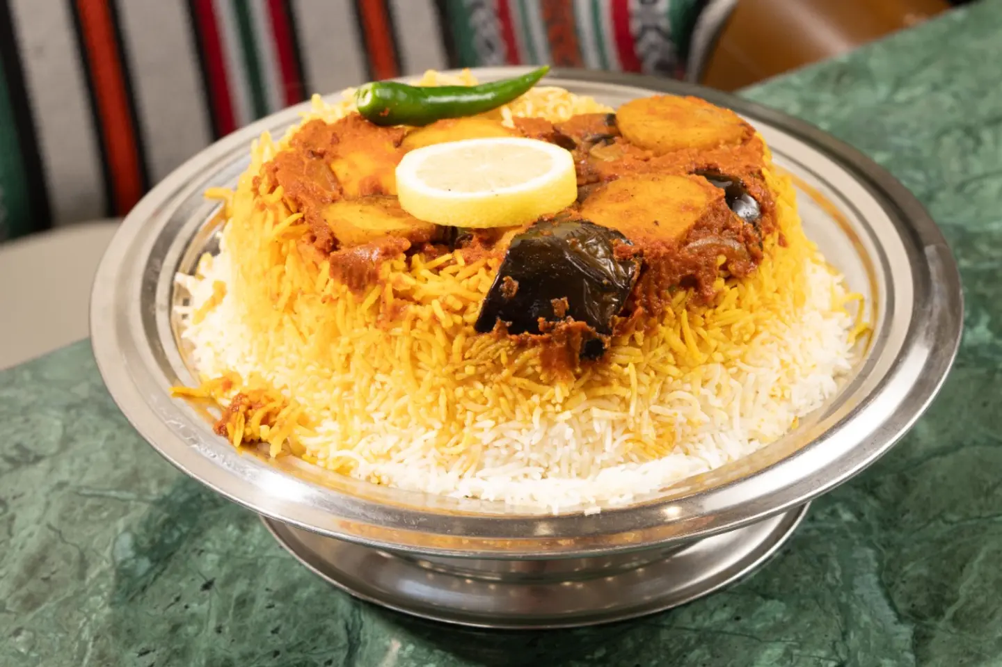 مقلوبة دجاج - نصف دجاجة