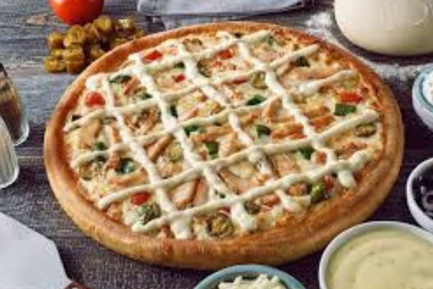 Chicken Ranch Pizza - Small