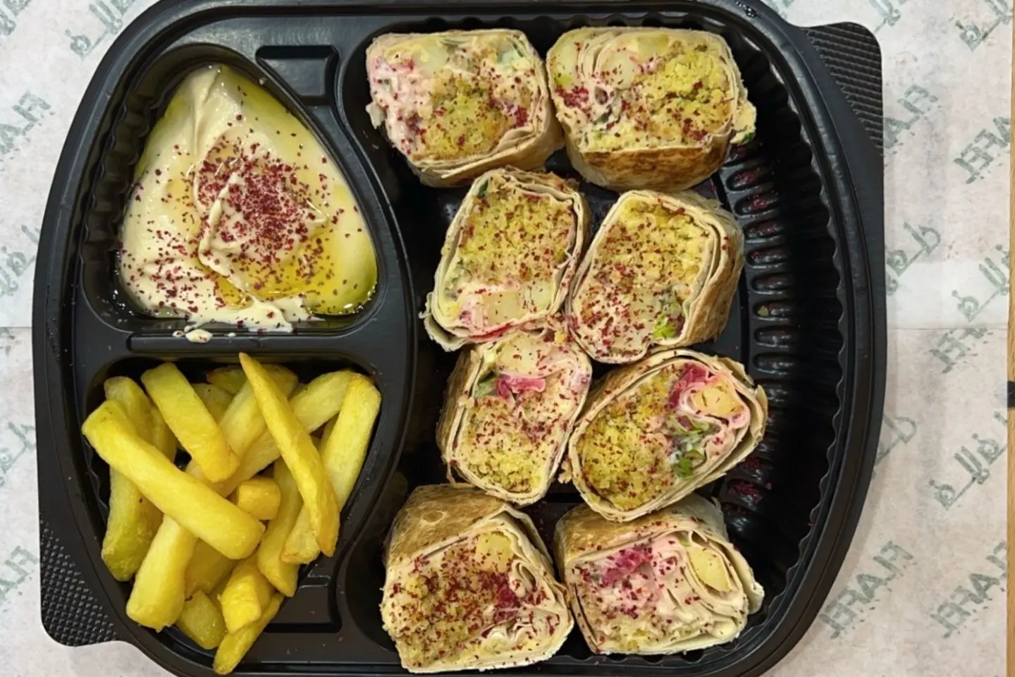Arabic Falafel Plate - Arabic Falafel Plate 6 Pieces