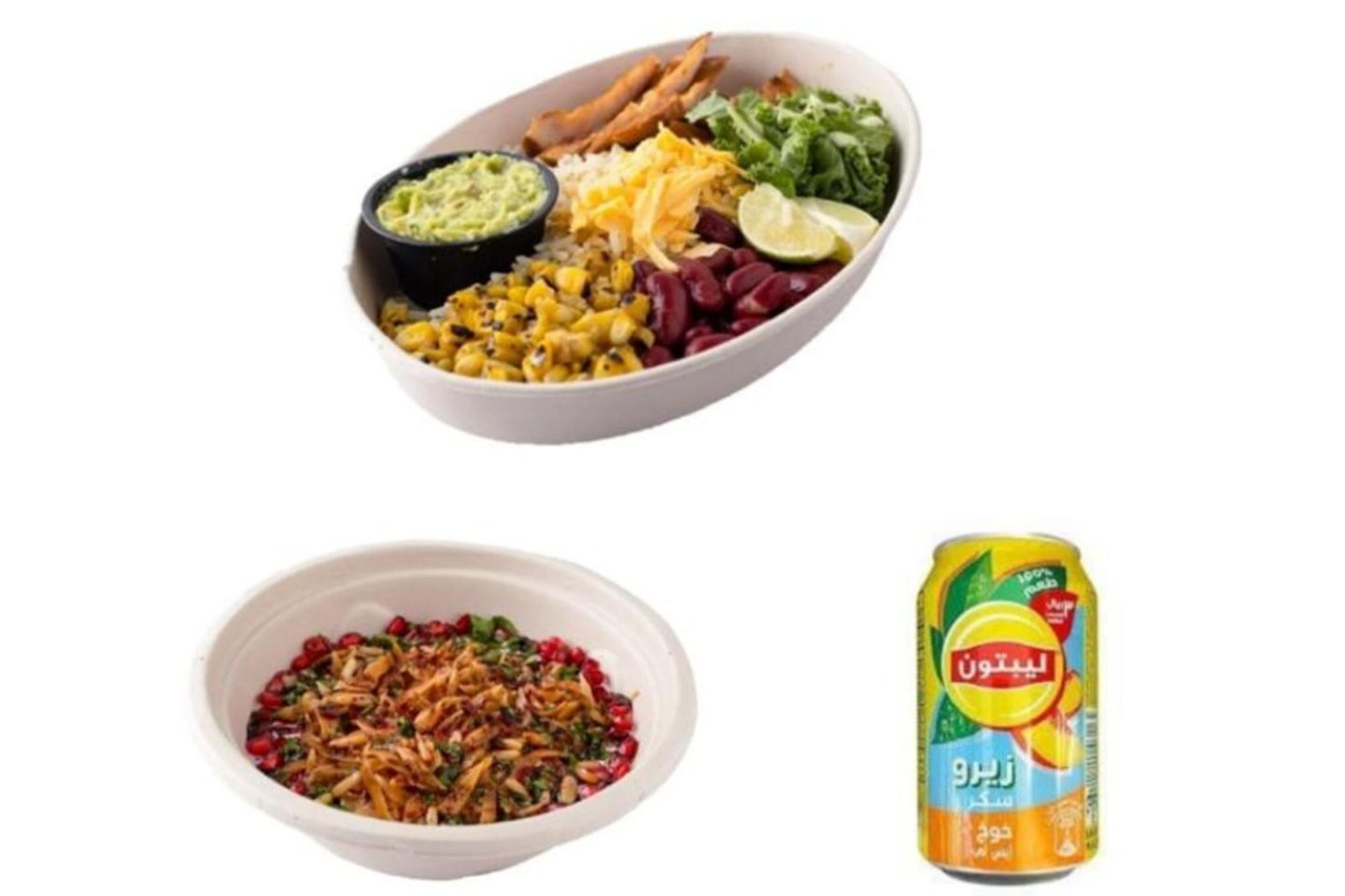 Two Meals And A Drink - Ice Tea Peach Zero