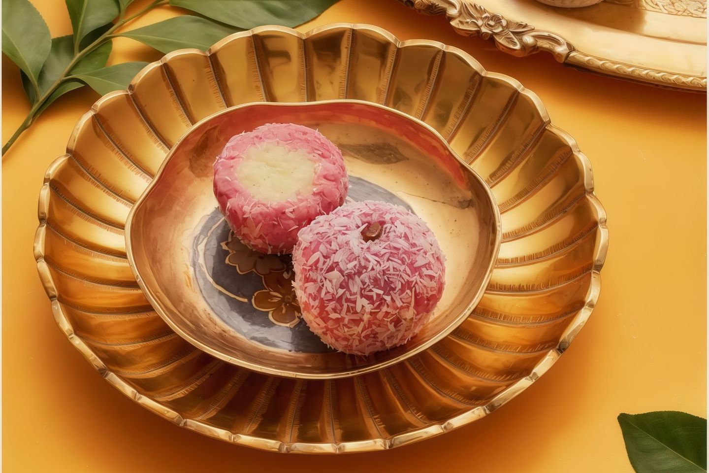 Rose Coconut Rasgulla - 250 Gm