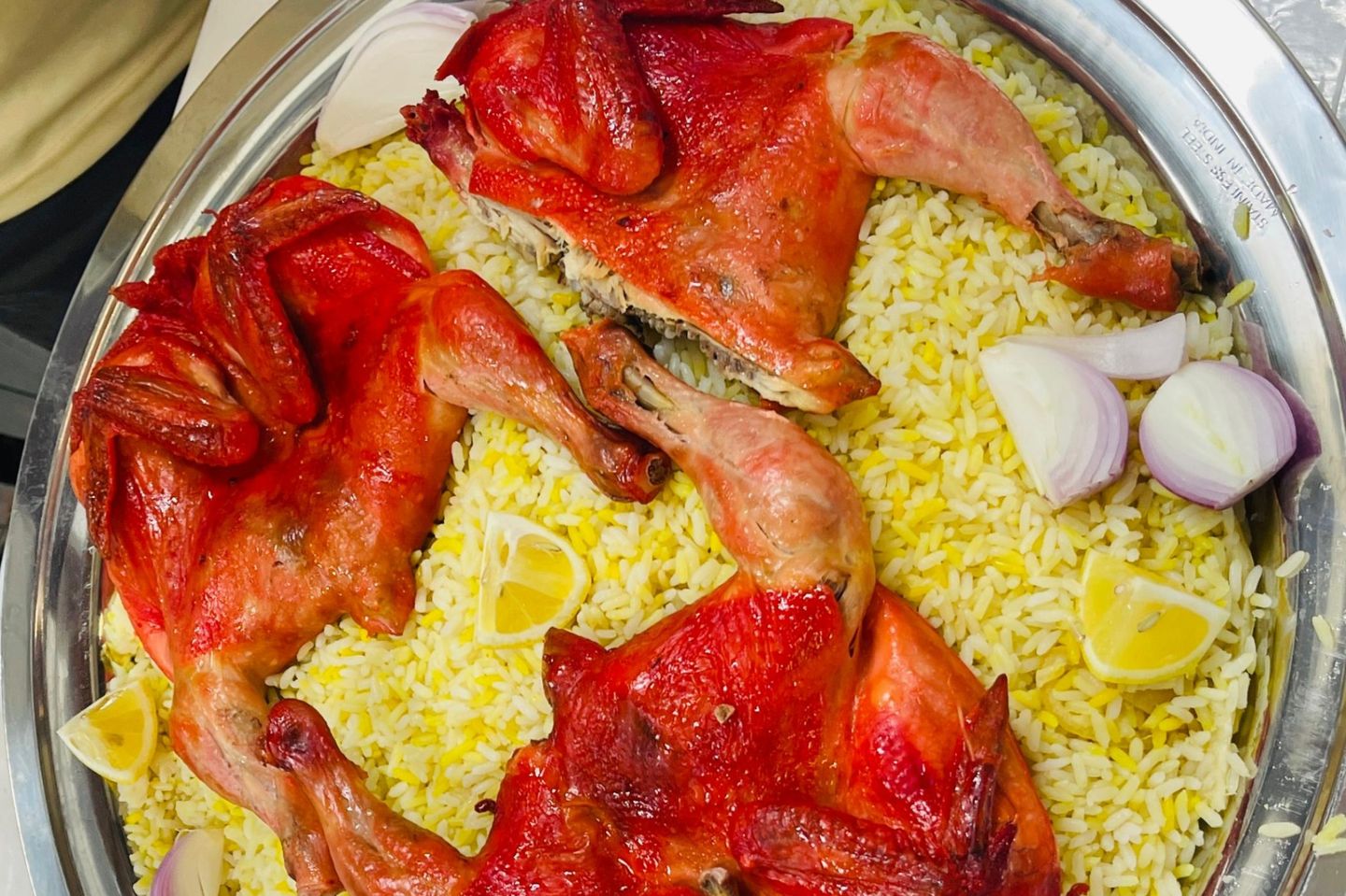 مندي دجاج - نصف