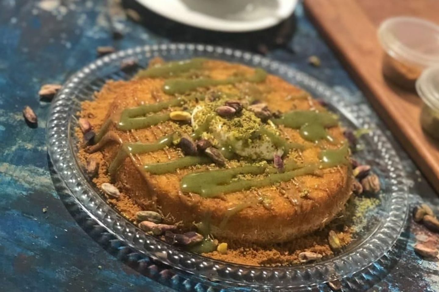 كنافة بستاشيو سبشل - كنافة بستاشيو سبشل وسط